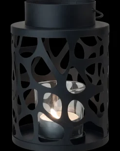 SJÖBO Lanterne 20 cm - sort| Dekoration|Øvrigt Havetilbehør