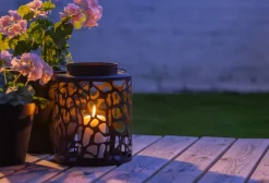 SJÖBO Lanterne 28 cm - sort| Dekoration|Øvrigt Havetilbehør