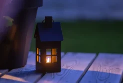 SJÖBO Lanterne til fyrfadslys - 18,5 cm| Dekoration|Øvrigt Havetilbehør