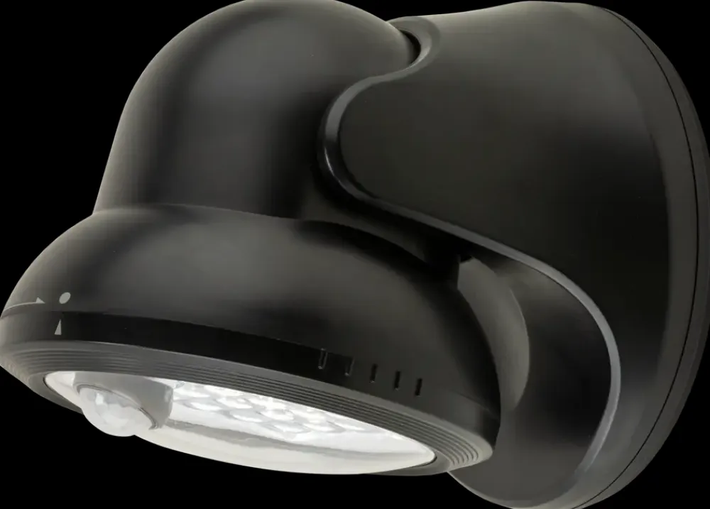 BRIGHT DESIGN LED-lampe med sensor - sort| Lyssensorer