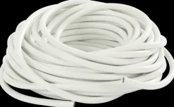 Ledning rund 2 x 0,75 mm² - hvid| Løse Ledninger