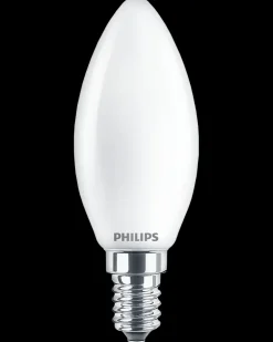 PHILIPS LED-pære 4,3W E14 B35 2-pak| Led-Pærer