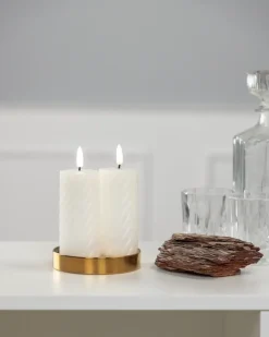 LED-vokslys snoet H. 10 cm 2-pak| Lys Og Olielamper