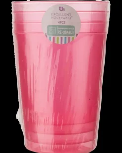 Ølglas 50 cl genanvendelig 4-pak| Drikkeglas Og Vinglas