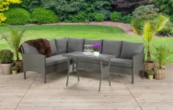 LIMASSOL Havemøbelsæt - Grå| Havemøbelsæt