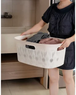 Linnedkurv 38 L - Hvid| Garderobe Og Opbevaring