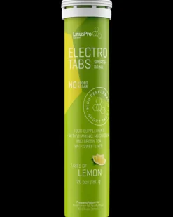 LinusPro Elektrolyt tabs 80g - Lemon| Sportsernæring