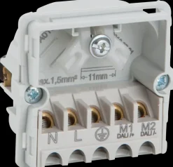 LK FUGA Lampeudtag 5 poler uden tangent| Lampestik Og -Udtag