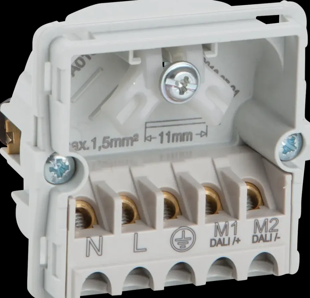 LK FUGA Lampeudtag 5 poler uden tangent| Lampestik Og -Udtag