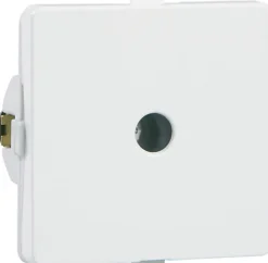 LK FUGA Lampeudtag 50 x 50 mm - hvid| Lampestik Og -Udtag