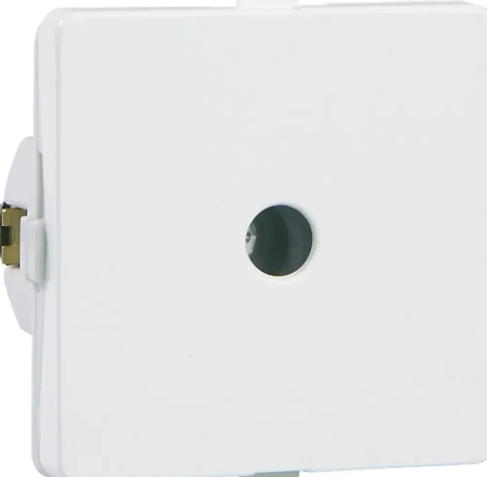LK FUGA Lampeudtag 50 x 50 mm - hvid| Lampestik Og -Udtag