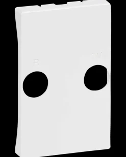 LK FUGA® Tangent Antennedåse 1½ - hvid| Tangenter|Antenneudtag