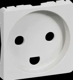 LK FUGA Tangent stikkontakt med jord 1 modul - lysegrå| Tangenter