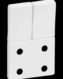 LK FUGA Tangent stikkontakt 1½ dobbelt - hvid| Tangenter