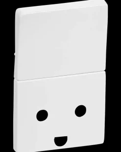 LK FUGA Tangent stikkontakt 1½modul m/jord - hvid| Tangenter