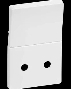 LK FUGA Tangent stikkontakt 1½modul - hvid| Tangenter