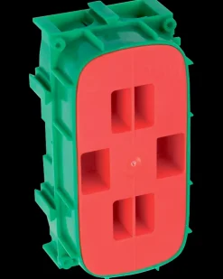 LK Indmuringsdåse til 2 afbrydere| Monterings- Og Indmuringsdåser