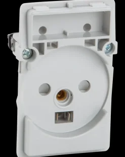 LK Stikkontakt 1½ modul med jord uden tangent| Afbrydere Og Stikkontakter
