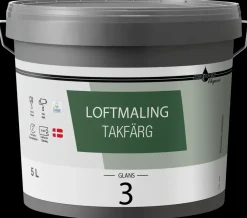 Droppen Elegance Loftmaling Glans 3 - hvid| Maling Indendørs