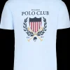 KINGSHILL Polo Club Logo T-shirt - Blå| T-Shirts Og Skjorter