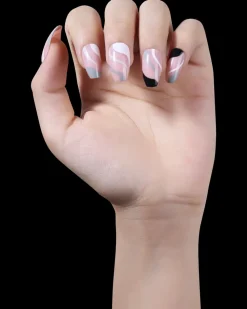 Lovelish Press-on Nails Retro - assorterede design| Kosmetik Og Personlig Pleje