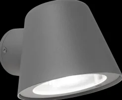 Lux Lamp Luxlamp Væglampe Ares GU10 - grå| Udendørs Væglamper