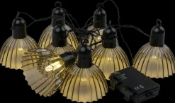 Lyskæde med krog - røgfarvet| Lyskæder Udendørs