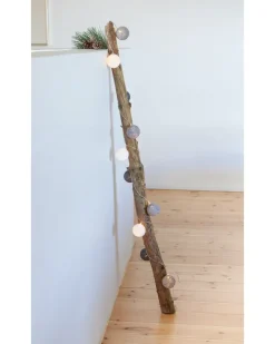 Lyskugler Ø6 cm 10 stk. - grå| Dekoration