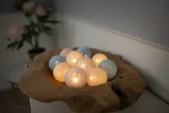 Lyskugler Ø6 cm 10 stk. - pastel| Dekoration