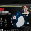 3M ™ Cool Flow™ Åndedrætsværn m/integreret kombinationsfiltre| Værnemidler