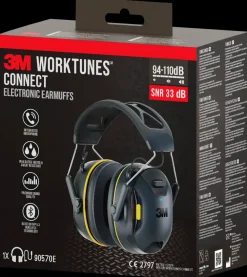 3M ™ WorkTunes™Connect trådløs Høreværn - Bluetooth| Værnemidler
