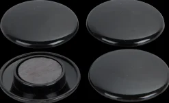 Magneter 40 mm 4-pak - sort| Kontorartikler