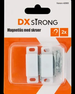 Magnetlås med skruer 2 stk.| Dør- Og Vinduesgreb