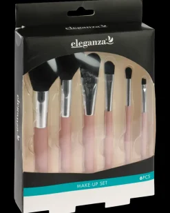 Makeup børster 6 dele - assorterede farver| Kosmetik Og Personlig Pleje