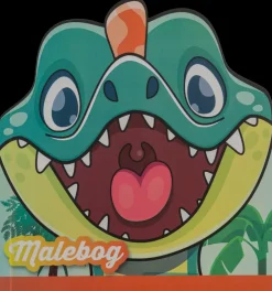 Malebog dino/enhjørning - assorteret| Øvrigt Legetøj