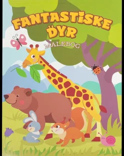 Malebog vilde dyr| Øvrigt Legetøj