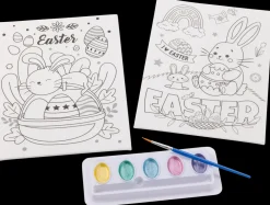 Malerlærred Påske 15 x 20 cm - 2 stk| Malerlærreder