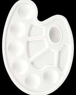 Malerpalette med fingergreb| Malerredskaber