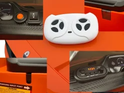 Maserati Elbil - Orange|Børn Elbil Til Børn