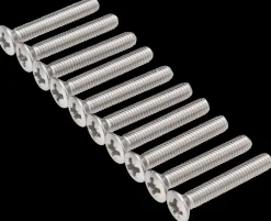 Arvid Nilsson Maskinskrue A4 LH M4 x 25 mm 10-pak| Maskinskruer, Bolte Og Møtrikker