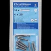 Arvid Nilsson Maskinskrue A4 PH M4 x 25 mm 10-pak| Maskinskruer, Bolte Og Møtrikker