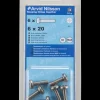 Arvid Nilsson Maskinskrue A4 PH M6 x 20 mm 6-pak| Maskinskruer, Bolte Og Møtrikker