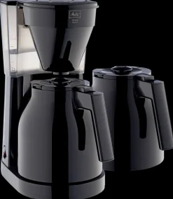 Melitta Kaffemaskine Easy Therm 2.0 to kander - Sort| Kaffemaskiner