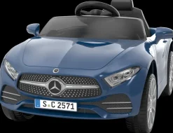 Mercedes CLS 350 Elbil - Blå|Børn Udeleg På Hjul|Elbil Til Børn