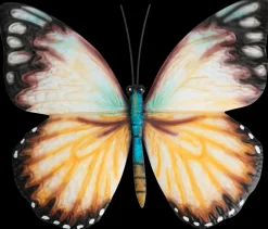 Metalsommerfugl til væg| Øvrige Haveartikler