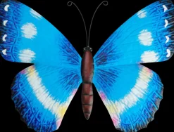 Metalsommerfugl til væg| Øvrige Haveartikler