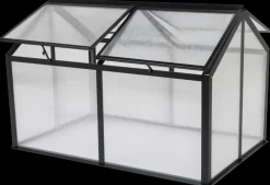 Minidrivhus 120 x 80 cm sort + polykarbonat| Minidrivhuse