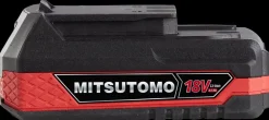 Mitsutomo - Batteri 18V Li-ion 2,0 Ah| Batterier Og Batteriopladere