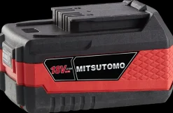 Mitsutomo - Batteri 18V Li-ion 4,0Ah| Batterier Og Batteriopladere
