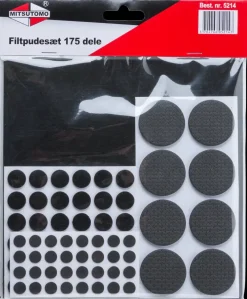 Mitsutomo - Filtpudesæt sort 175 dele| Øvrige Artikler